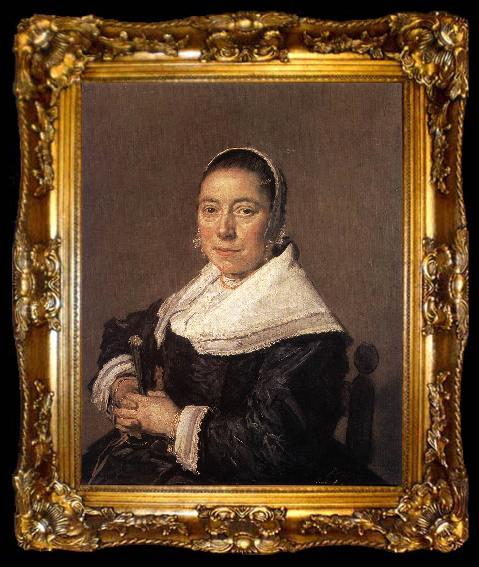 framed  HALS, Frans Portrait of a Woman et, ta009-2
